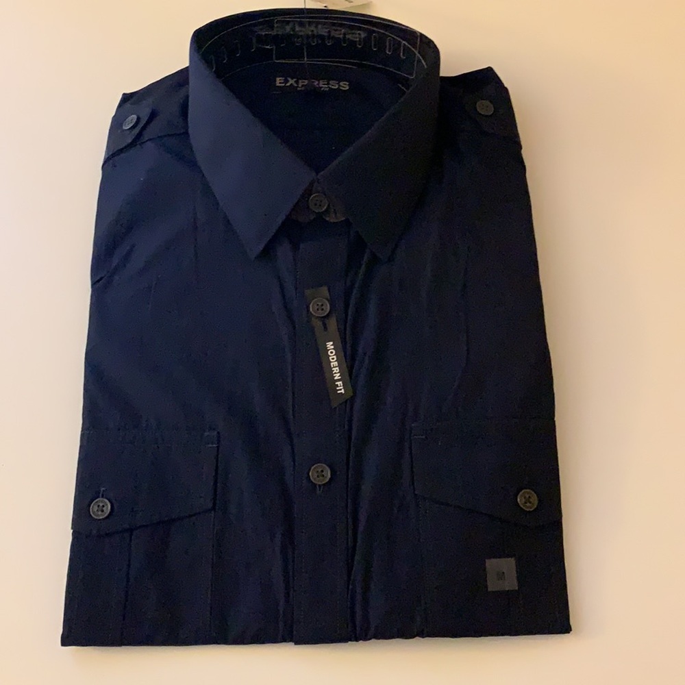 NEW Express dress shirt size medium
